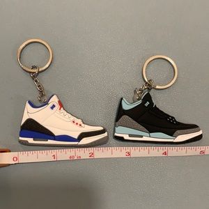 $25 for all 17 Air Jordan 3 sneaker key chains